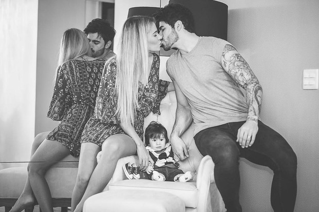 Rodrigão posta foto com a família  (Foto: Reprodução / Instagram)