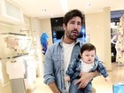Jéssica Costa posta foto de Sandro Pedroso com o filho deles: 'Parecidos'