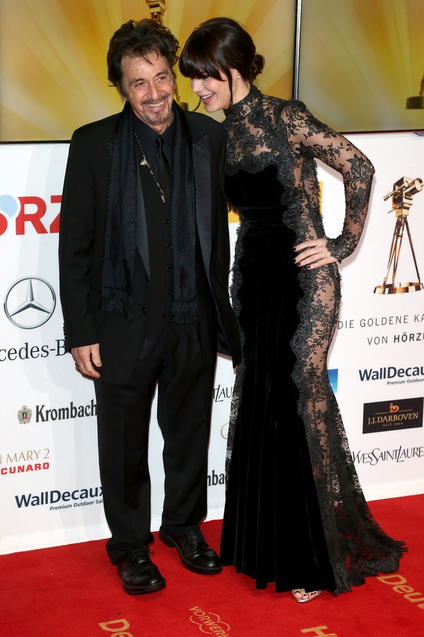 Al Pacino e Lucila Sola (Foto: Getty Images/Agência)