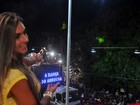 Saia justa que nada! Nicole Bahls encontra ex Léo Santana em Salvador