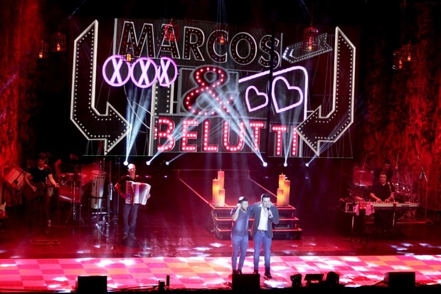 Marcos e Belutti (Foto: Isca Luz / EGO)