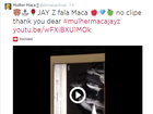 Oi? Mulher Maçã agradece a Jay Z por suposta citação em música