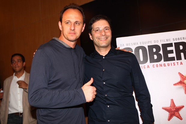 Rogério Ceni e Carlos Nader (Foto: Iwi Onodera / EGO)