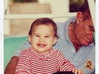 Lívian Aragão posta foto da infância ao lado do pai