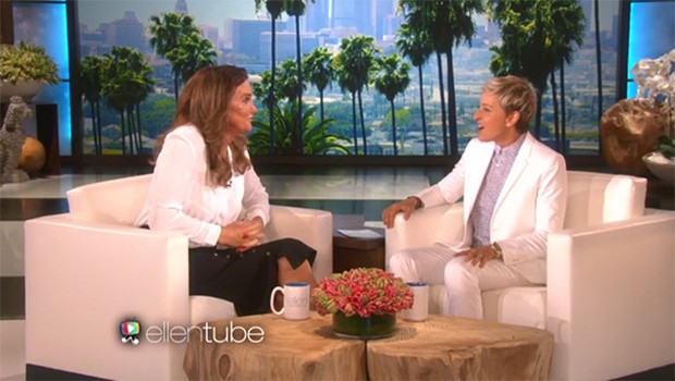 Caitlyn Jenner e Ellen DeGeneres (Foto: Facebook / Reprodução)
