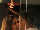 Ronaldo Fenômeno curte noite romântica com a namorada