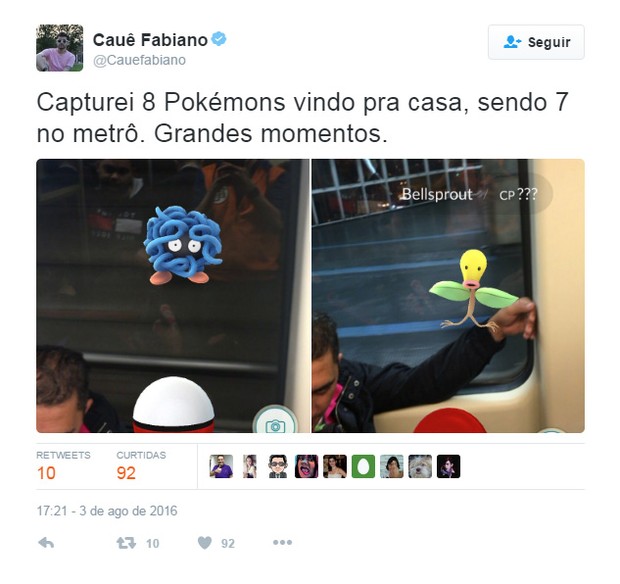 As curiosas pokéstops brasileiras (Foto: Reprodução / Twitter @PokestopsBrazil)