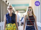 Look do dia: Reese Witherspoon passeia com a filha Ava Phillippe
