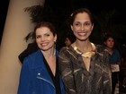 Debora Bloch e Camila Pitanga vão a show de Adriana Calcanhoto no Rio