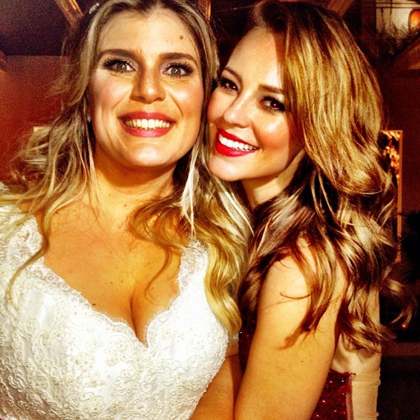 Mariana Nogueira e sua "pupila" Paola Oliveira (Foto: Reprodução/Instagram)