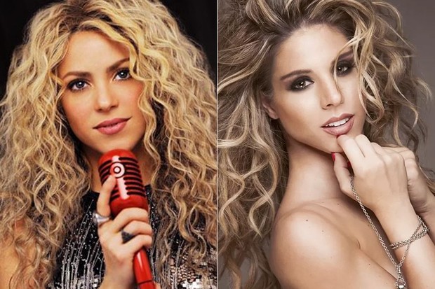 Shakira e Raquel Guarini (Foto: Reprodução / Facebook - Vinicius Mochizuki/Divulgação )