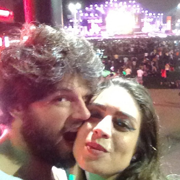 Rock in Rio - Duda Nagle e namorada (Foto: Instagram/Reprodução)