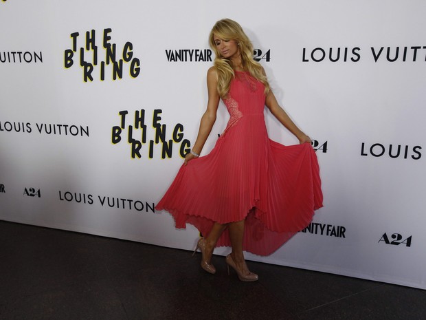Paris Hilton em première de filme em Los Angeles, nos Estados Unidos (Foto: Mario Anzuoni/ Reuters)