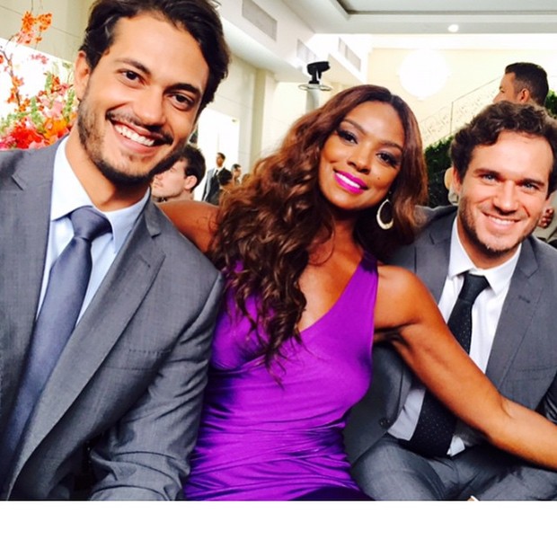 Raphael Viana, Cris Vianna e Paulo Rocha (Foto: Instagram)