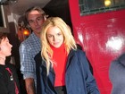 Britney Spears confere musical com o namorado em Londres