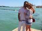 Marina Ruy Barbosa curte Veneza com namorado: 'Meu amor'