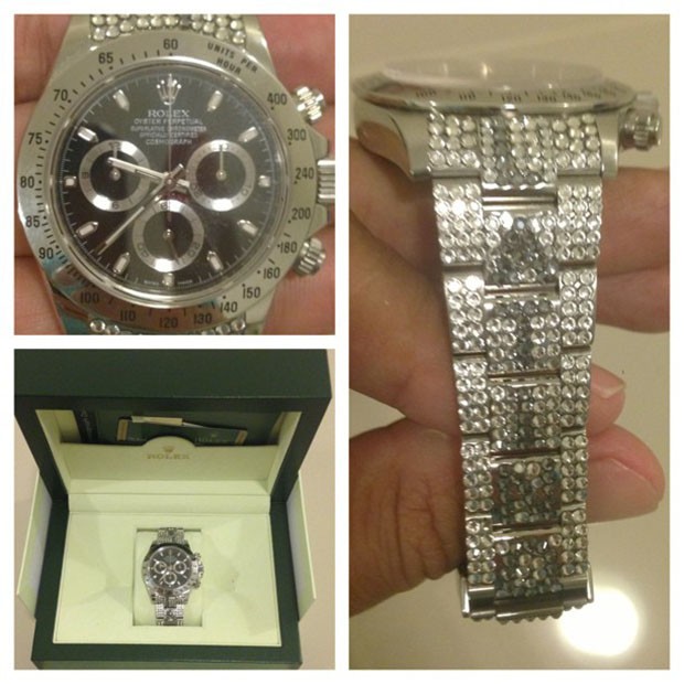 Latino posta foto de relógio Rolex (Foto: Instagram / Reprodução)