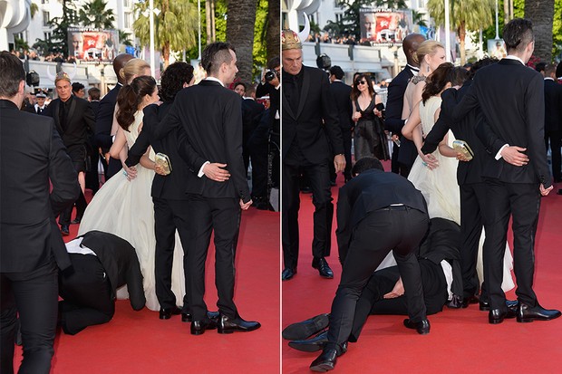 Homem invade o tapete vermelho no Festival de Cannes (Foto: Getty Images)