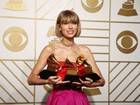 Taylor Swift alfineta Kanye West durante discurso no Grammy