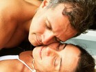 Giovanna Antonelli e Leonardo Nogueira namoram em piscina