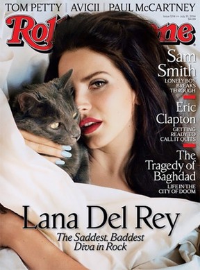 Lana Del Rey (Foto: Revista/Reprodução)