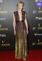 Look do dia: Cate Blanchett usa look metalizado com decotão
