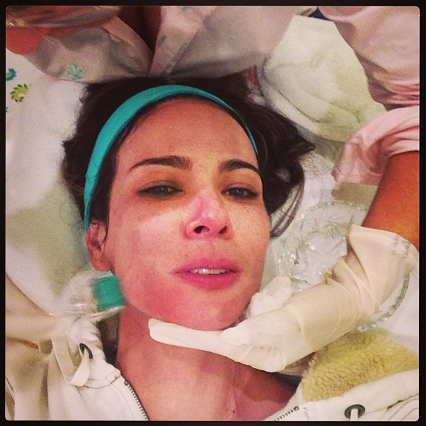 Luciana Gimenez após tratamento dermatológico (Foto: Instagram/ Reprodução)