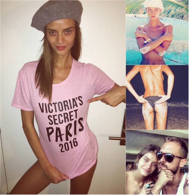 Laís Oliveira estreia no desfile Victoria&#39;s Secret em 2016 (Foto: Reprodução do Instagram)