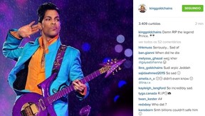 Tyga lamenta morte de Prince (Foto: Instagram / Reprodução)