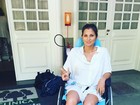 Maya Gabeira tem alta hospitalar e comemora: 'Indo pra casa'