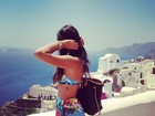 Bruna Marquezine exibe tatuagem em viagem à Grécia