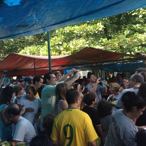 Fás tietando Júlio César  (Foto: Instagram / Reprodução)