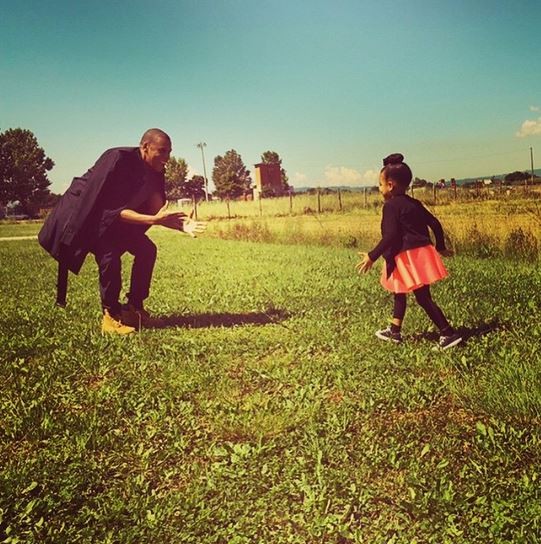 Jay Z e Blue Ivy (Foto: Instagram / Reprodução)