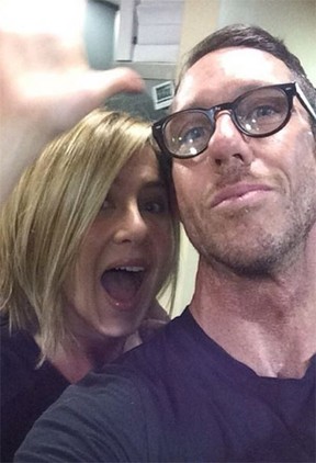 Jennifer Aniston e Chris McMillian  (Foto: Instagram/Reprodução)