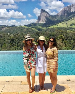 Zilu Camargo e as filhas Wanessa e Camilla (Foto: Reprodução / Instagram)