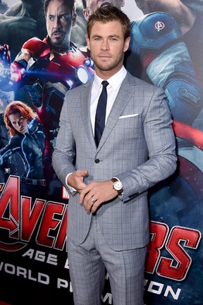 Chris Hemsworth em première em Los Angeles, nos Estados Unidos (Foto: Kevin Winter/ Getty Images/ AFP)