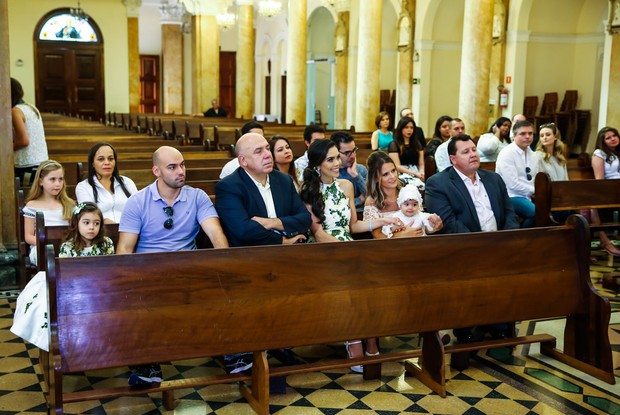 Batizado de Antonella, filha de Daniela Albuquerque  (Foto:  Manuela Scarpa/Photo Rio News)