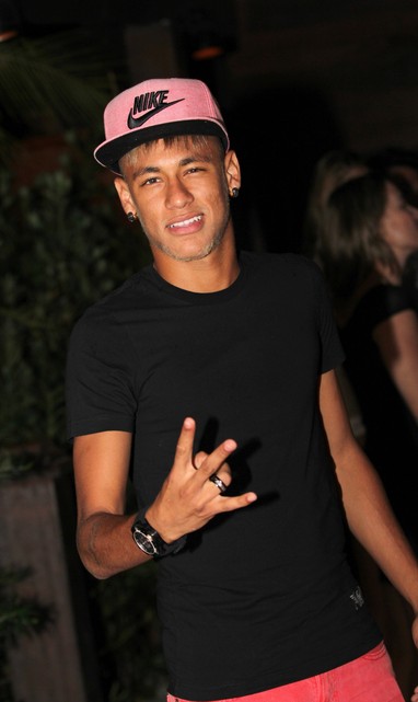 Jogador Neymar, curtindo a Shed Western Bar, balada sertaneja premium de Balneário Camboriú (Foto: Divulgação / Emerson Touche)