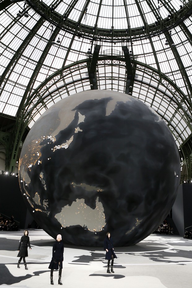 Desfile Chanel - Semana de Moda em Paris (Foto: AFP/Agência)