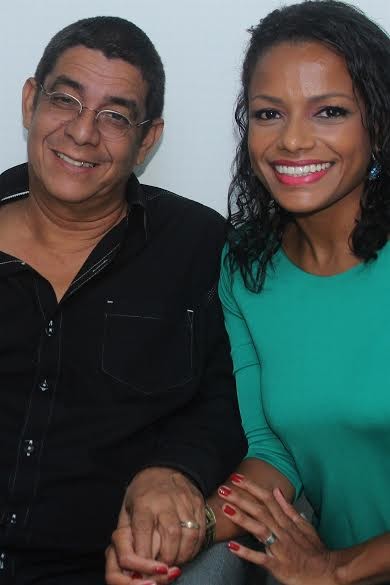Zeca Pagodinho e Quitéria Chagas (Foto: Vera Donato/Divulgação)