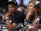 Jay-Z e Beyoncé se divertem em jogo da NBA, diz site