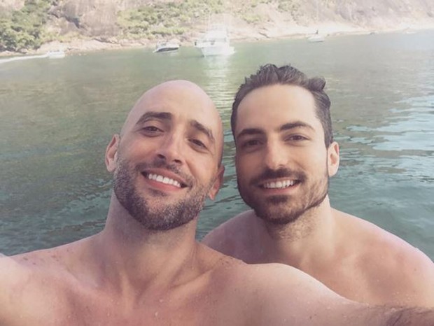 Paulo Gustavo e noivo (Foto: Instagram / Reprodução)