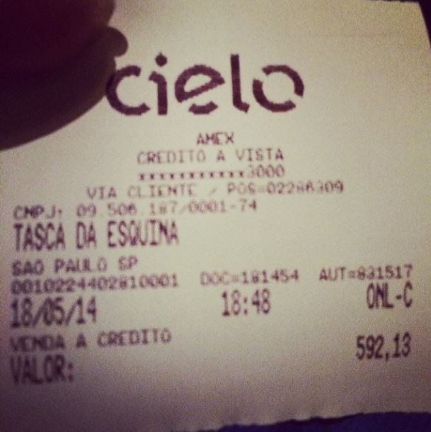 Fafá de Belém mostra quanto pagou em restaurante (Foto: Reprodução_Instagram)