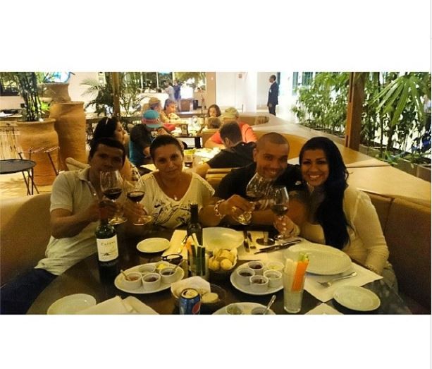 Naldo comemora aniversário com Ellen Cardoso  (Foto: Reprodução_Instagram)