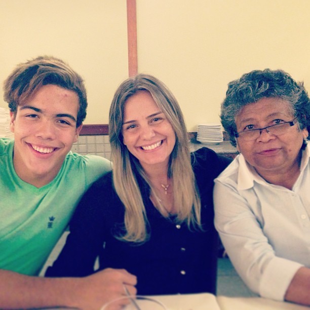  Ronald, Milene Domingues e Marlene Mattos (Foto: Reprodução/Instagram)