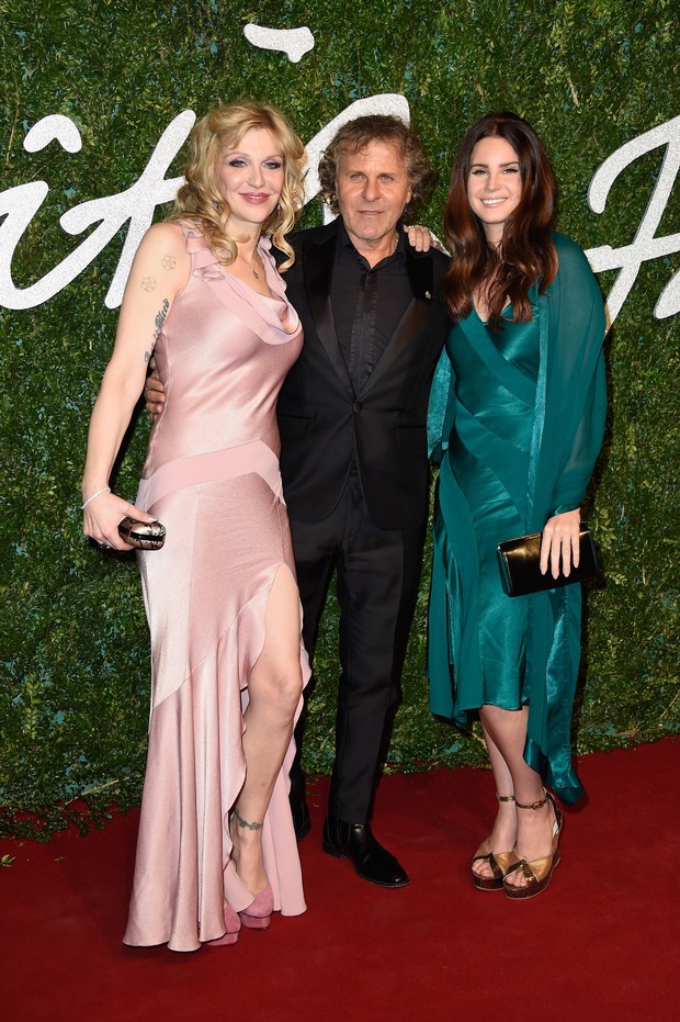  Courtney Love, Renzo Rosso and Lana Del Rey (Foto: Getty Image)