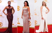 Veja as famosas que arrasaram no tapete vermelho do prêmio Emmy 2013