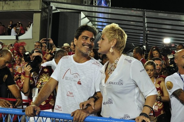Xuxa e Junno Andrade (Foto: Roberto Teixeira/EGO)