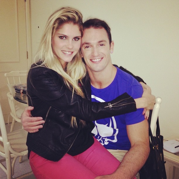 Bárbara Evans e Diego Hypolito (Foto: Instagram/ Reprodução)