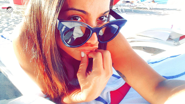 Anitta na praia de Miami (Foto: Reprodução/Instagram)
